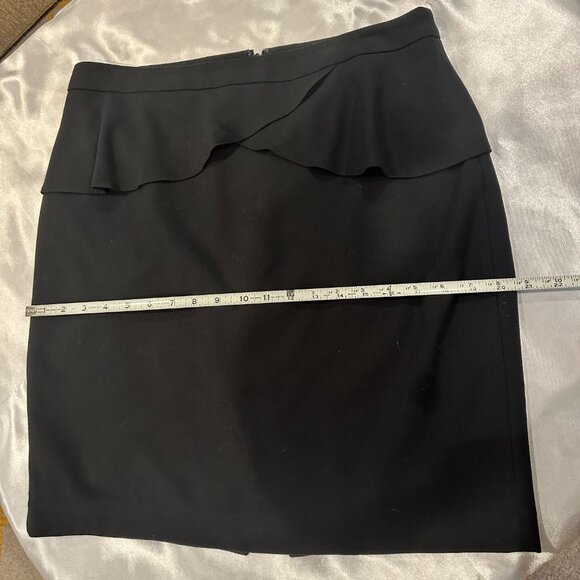 Express Black Peplum Pencil Skirt, Size 12 - Picture 8 of 12